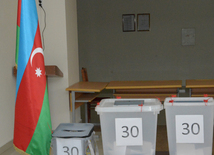 Azerbaijani parliamentary election kicks off. Baku, Azerbaijan, Nov.01, 2015